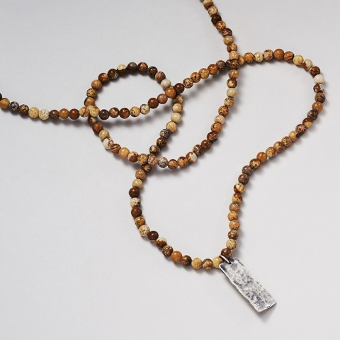 Collier Homme JASPER en...